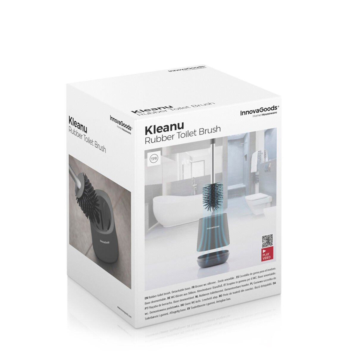 Rubber toilet brush Kleanu InnovaGoods_9