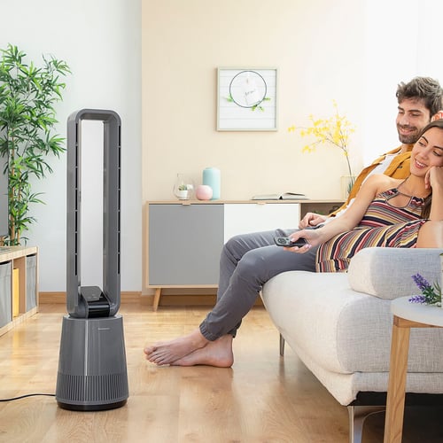 Bladfri fläkt med reningsfilter och fjärrkontroll Bloho InnovaGoods_0