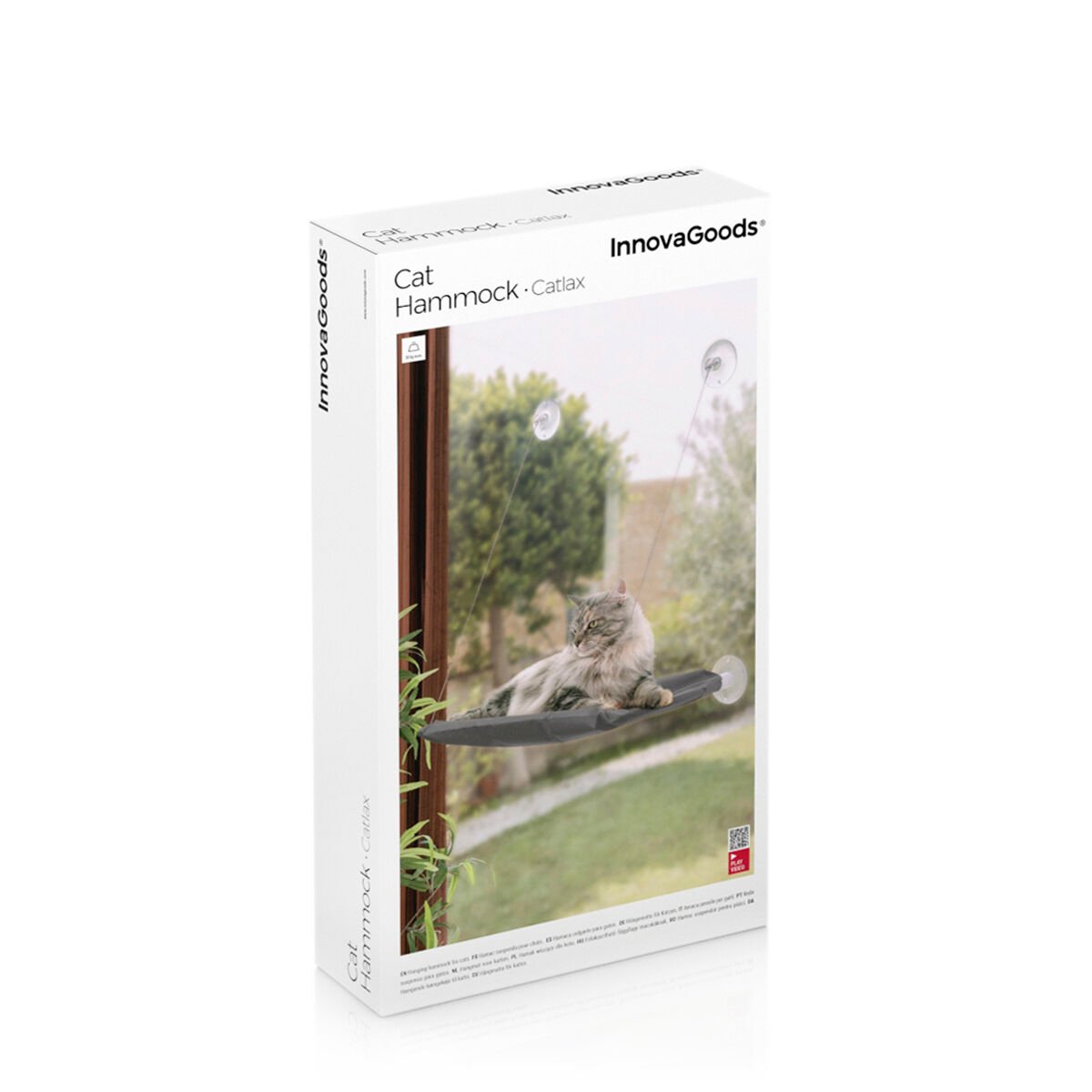 Hanging Cat Hammock Catlax InnovaGoods_6