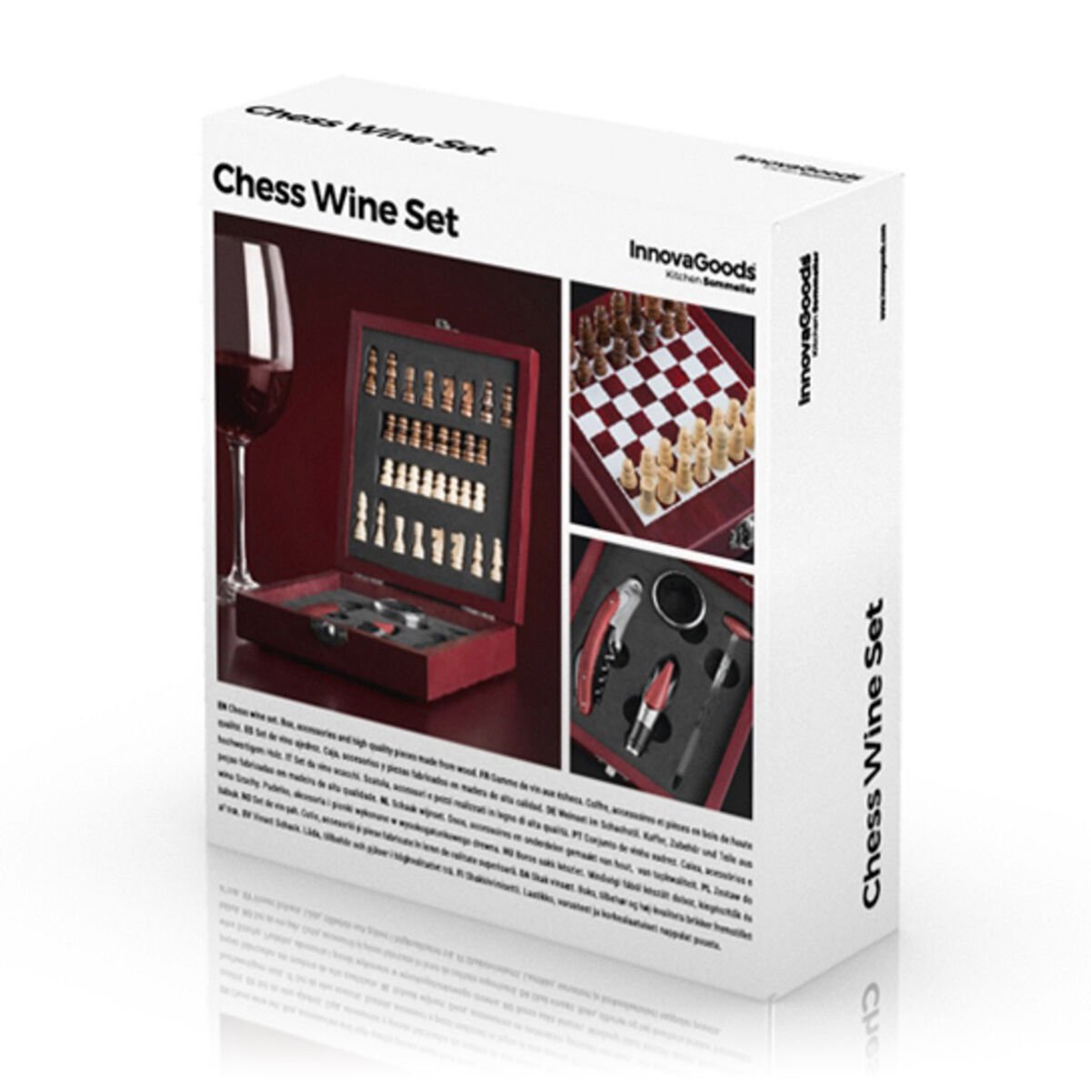 InnovaGoods Chess Wine Set (37 Pieces)_7