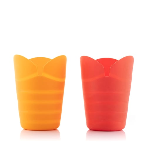 Sammenfoldelige silikone Popcorn Poppers Popbox InnovaGoods (Pakke med 2)_10