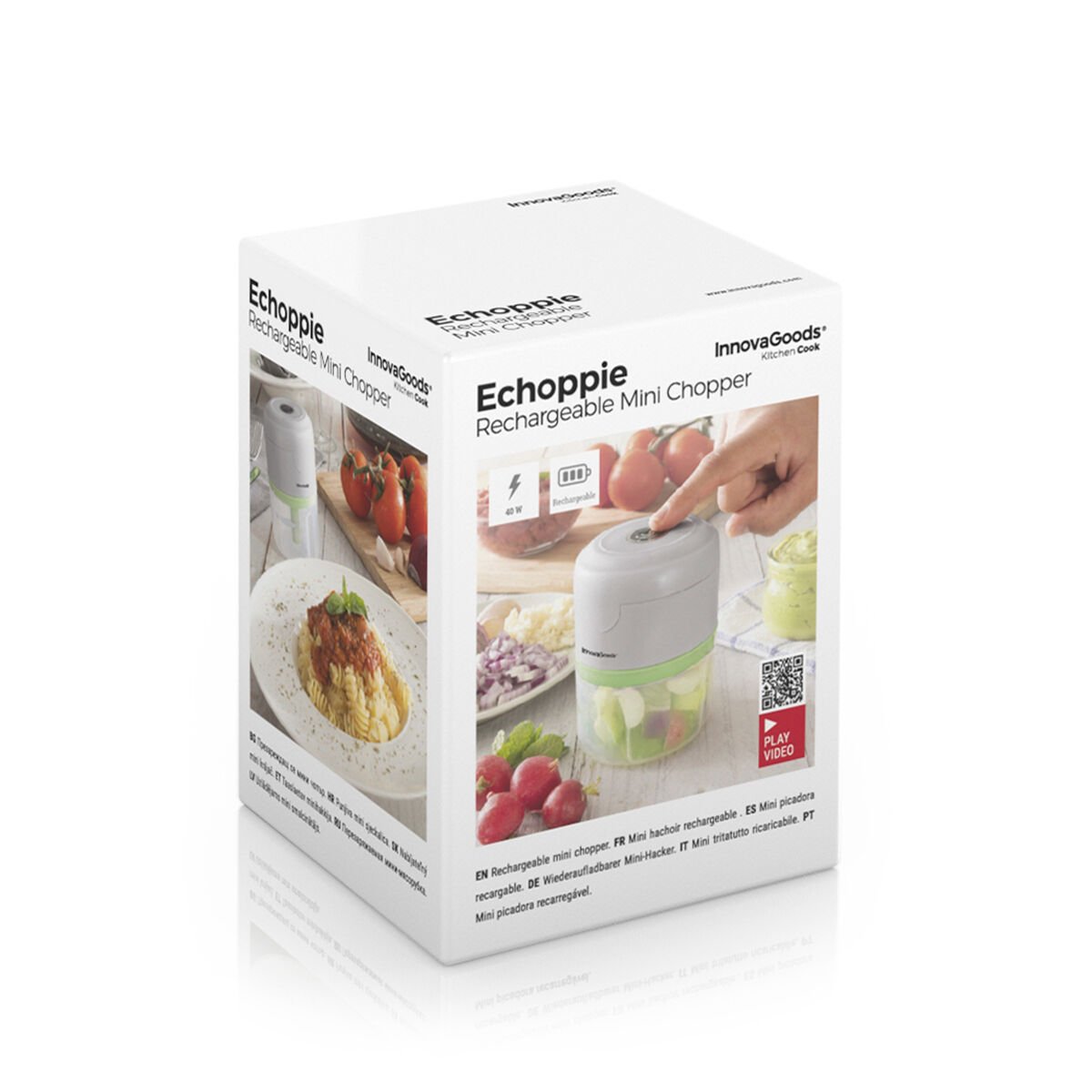 Rechargeable Portable Mini Chopper Echoppie InnovaGoods_7