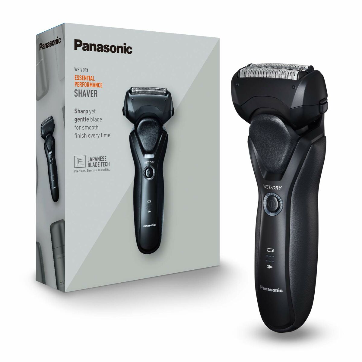 Rechargeable Electric Shaver Panasonic Corp. Wet&Dry ES-RT37-K503 Grey_1