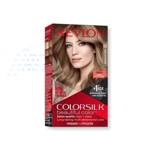 Farve uden Ammoniak Colorsilk Revlon Mørk askeblond DANSK TITEL SKAL VÆRE DEAKTIVERET/SK_1