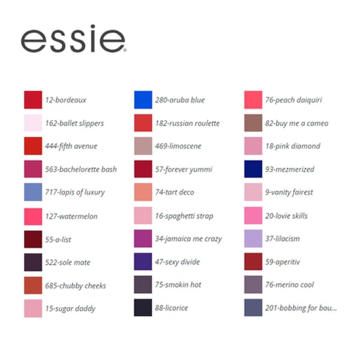 neglelak Essie Essie, 101-lady like 13,5 ml_6