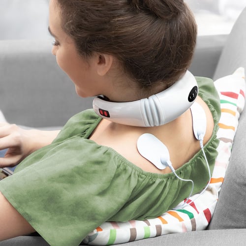 InnovaGoods Elektromagnetisk massageapparat til nakke og ryg - picture