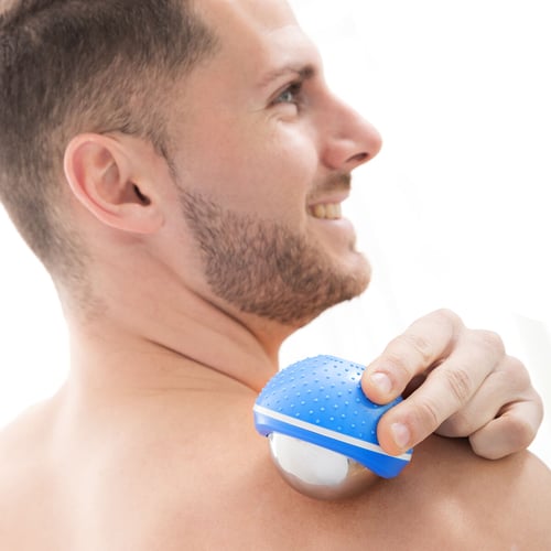 2-i-1 massageboll med kylande effekt Bolk InnovaGoods_5