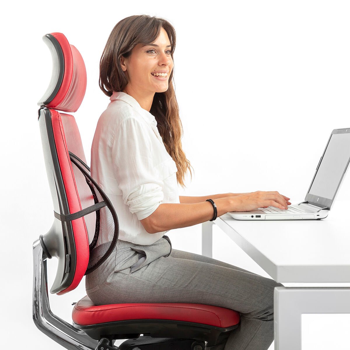 Portable Breathable Lumbar Support Backonfy InnovaGoods_16