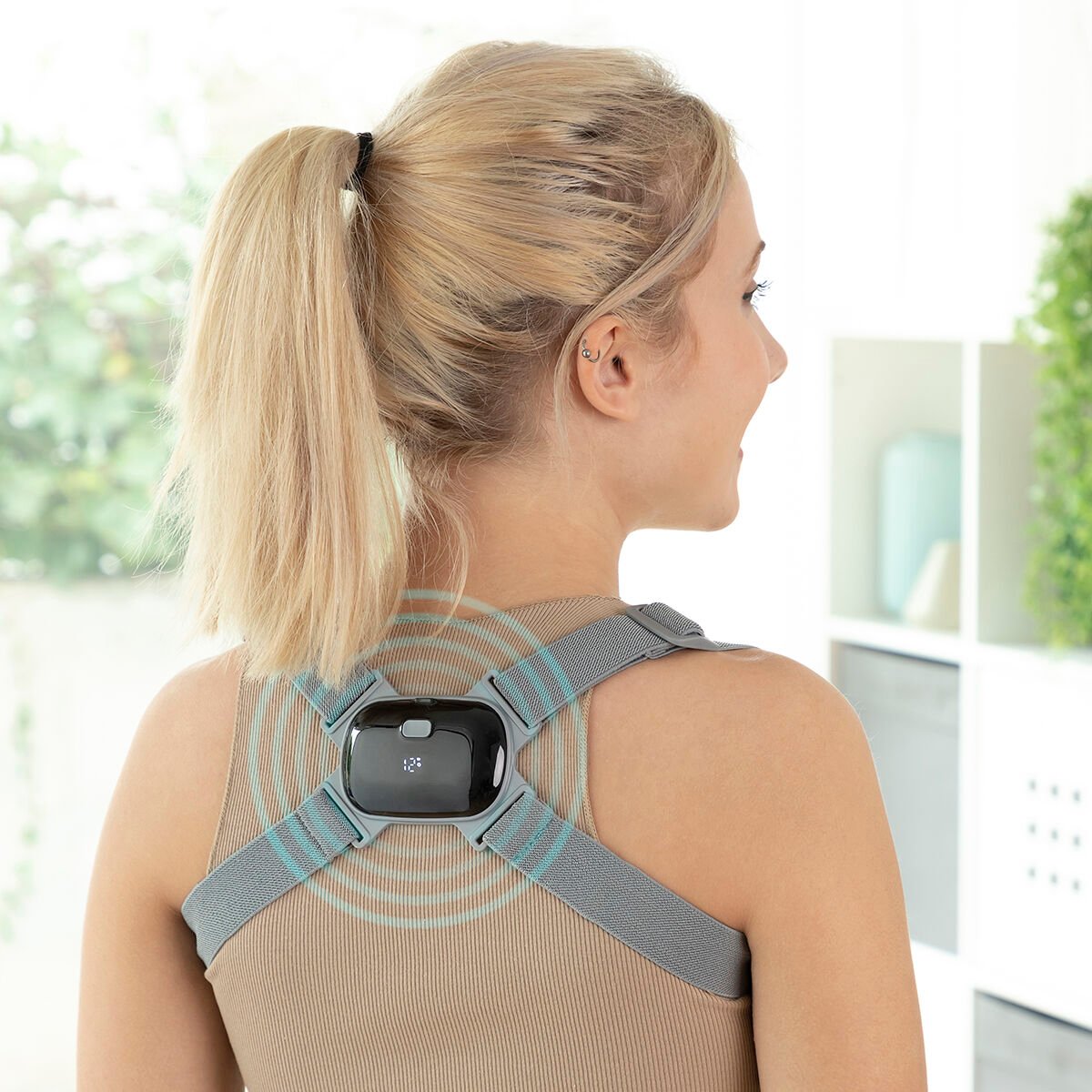 Intelligent Rechargeable Posture Trainer with Vibration Viback InnovaGoods_3