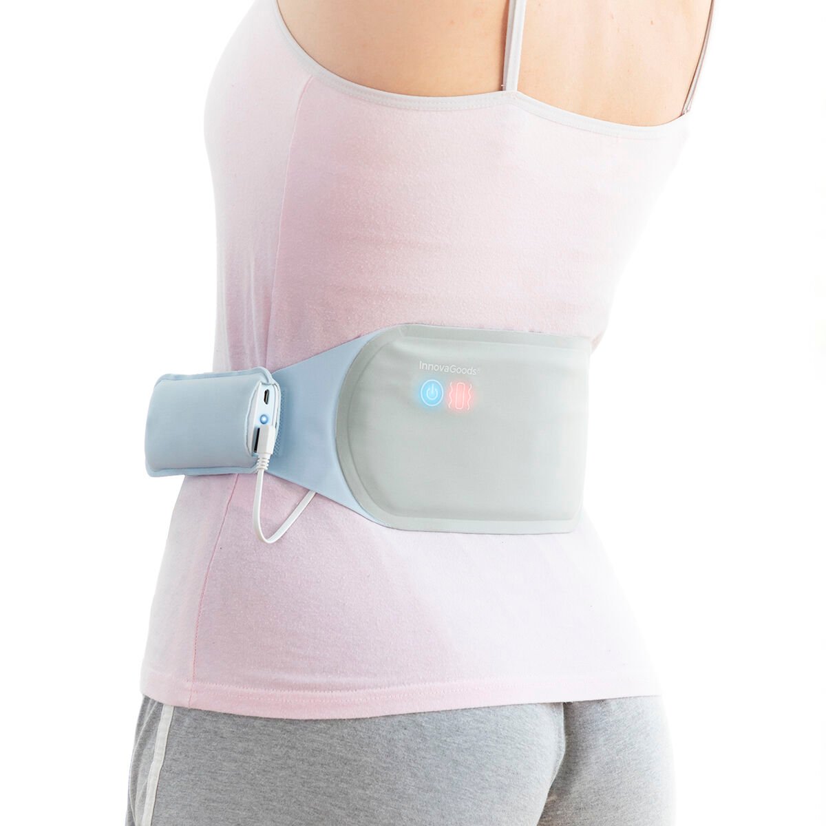 Rechargeable Wireless Massage and Heat Belt Beldisse InnovaGoods_19