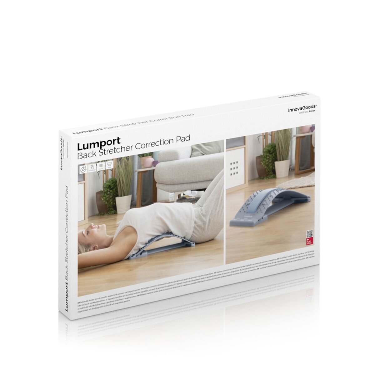 Lumbar Corrector, Stretcher and Support with Pressure and Magnetic Points Lumport InnovaGoods_4