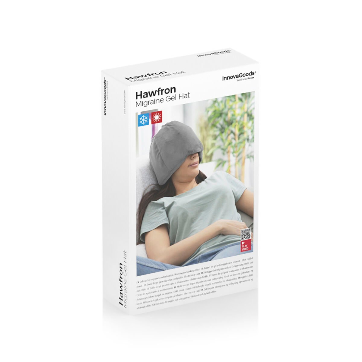 Gel Cap for Migraines and Relaxation Hawfron InnovaGoods_5