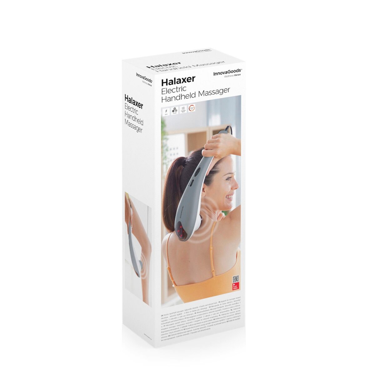 Electric Handheld Massager Halaxer InnovaGoods_6