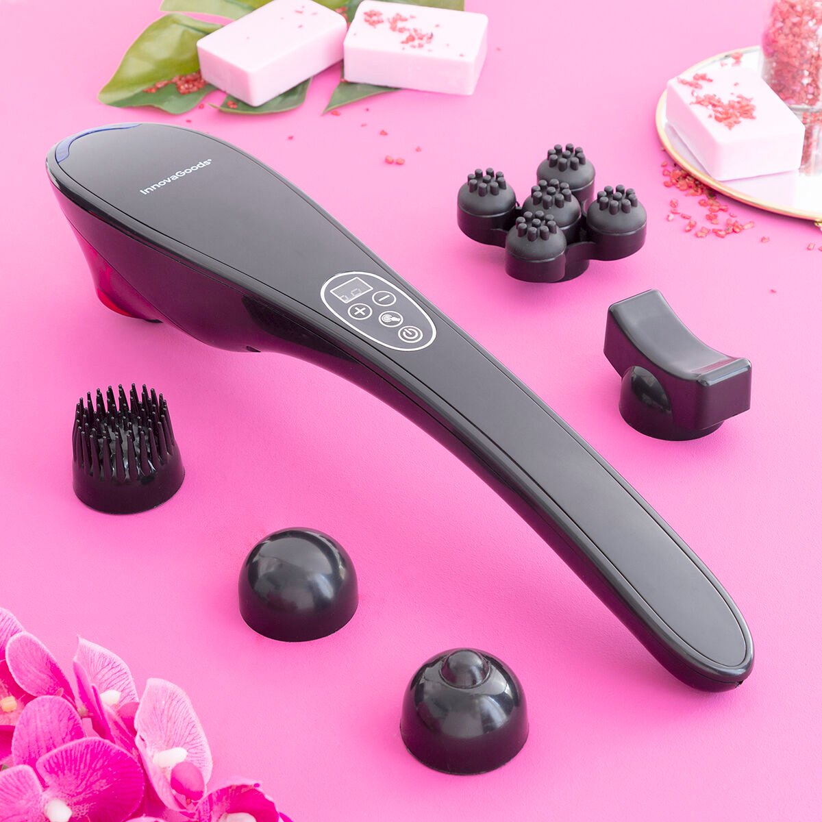 Rechargeable Handheld Massager Masfin InnovaGoods_35