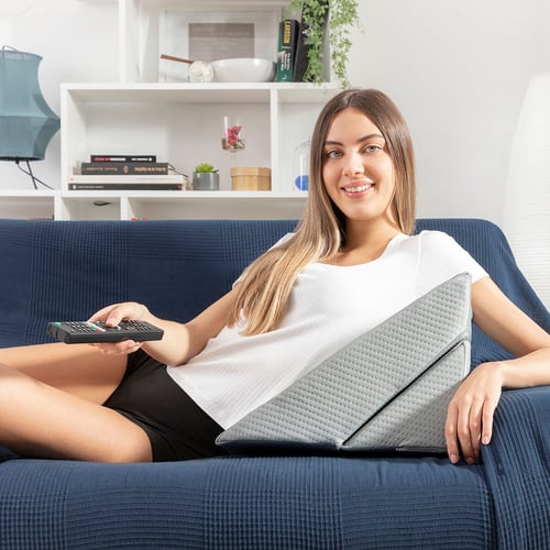 Triangulär Multi-Position Dubbelkil Kudde Threllow InnovaGoods_4