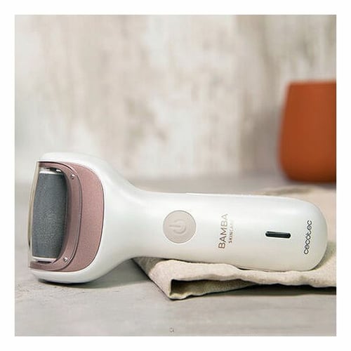 Elektrisk Pedikyr Fjerner for Hard Hus Cecotec Bamba SkinCare Silky 800 mAh Hvit_1