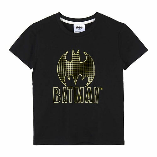Børne Kortærmet T-shirt Batman Sort_1