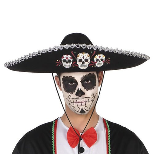 Hoed Halloween Mexicaan Zwart_1
