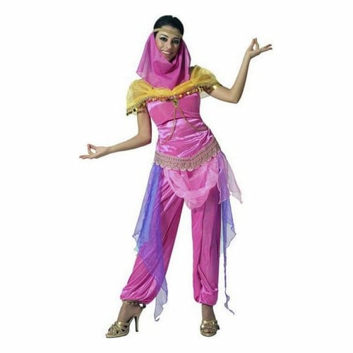 Kostume til voksne Arabisk prinsesse Pink, str. XS/S_0