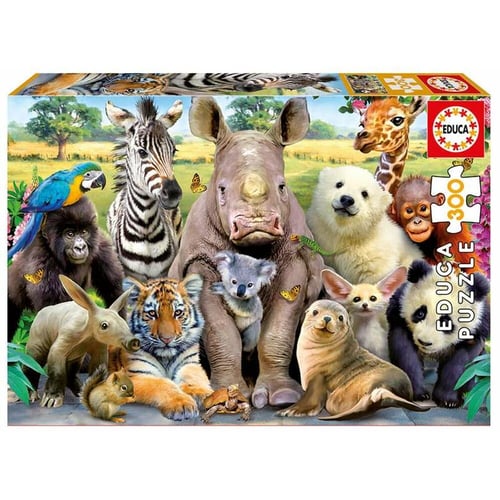 Puslespil Educa Animals (300 pcs) - picture