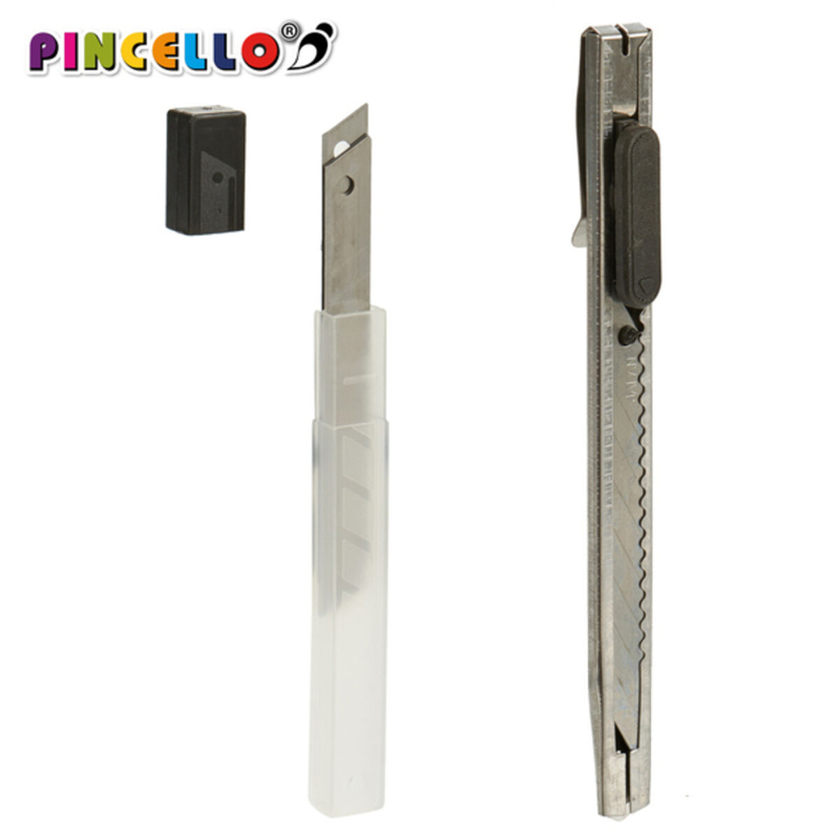 Cutter Black Metal (1,5 x 18,5 x 10 cm) (4 Pieces)_6