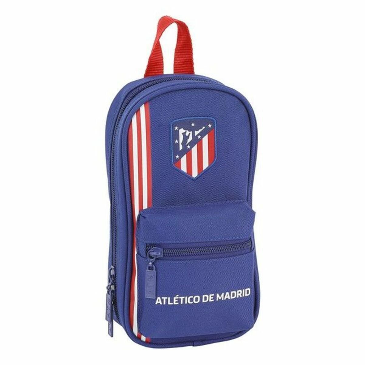 Backpack Pencil Case Atlético Madrid Navy Blue (33 Pieces)_0