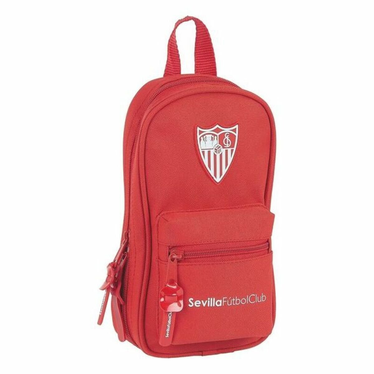 Backpack Pencil Case Sevilla Fútbol Club Red (33 Pieces)_0