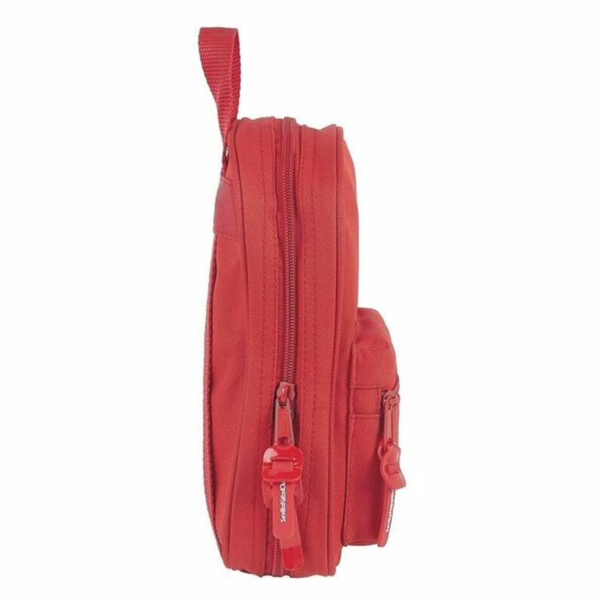 Backpack Pencil Case Sevilla Fútbol Club Red (33 Pieces)_4