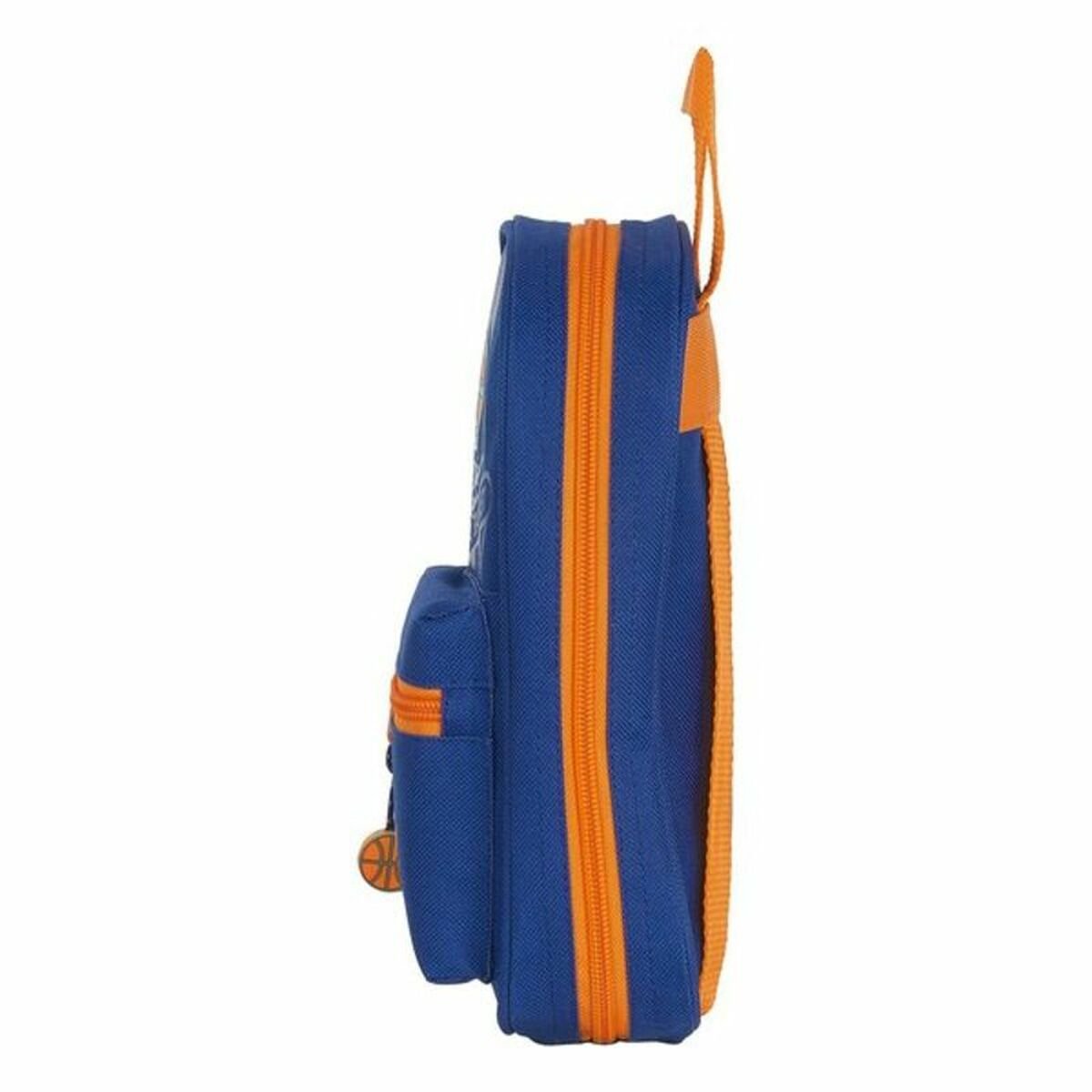 Backpack Pencil Case Valencia Basket Blue Orange (33 Pieces)_7