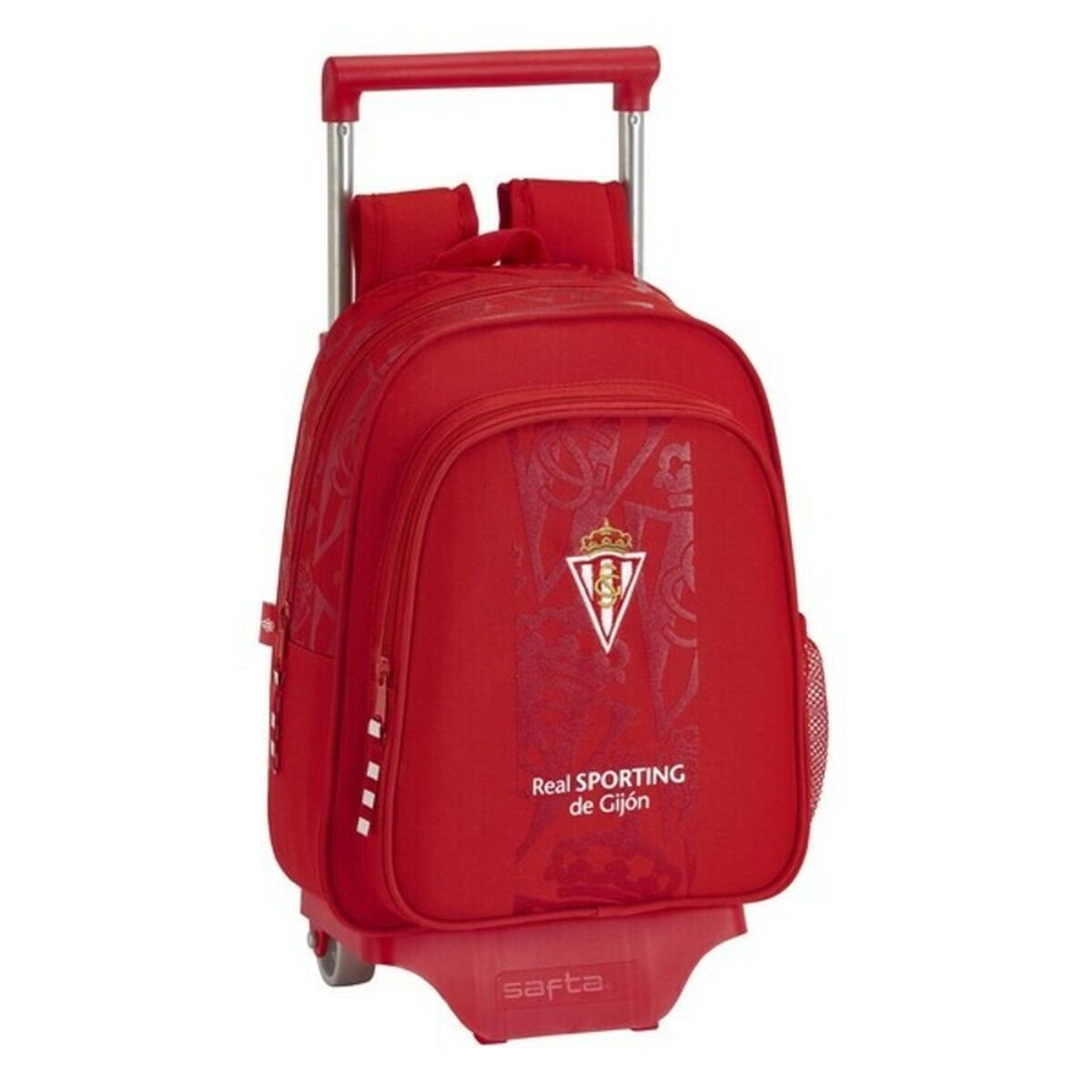 School Rucksack with Wheels 705 Real Sporting de Gijón Red_0