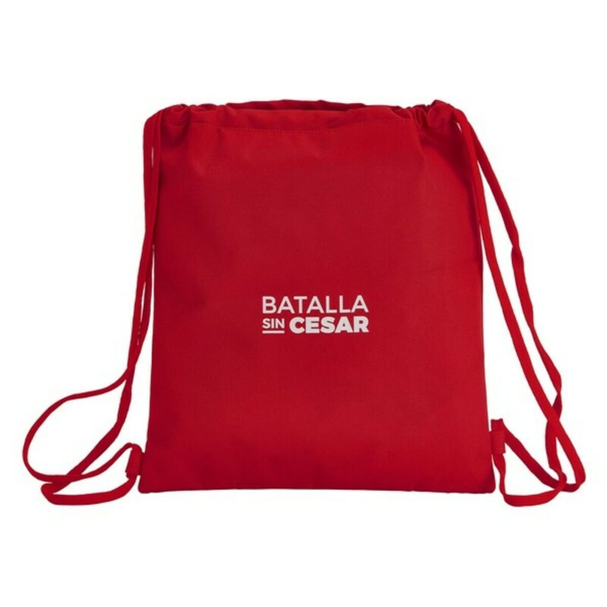 Backpack with Strings Real Sporting de Gijón Red_5