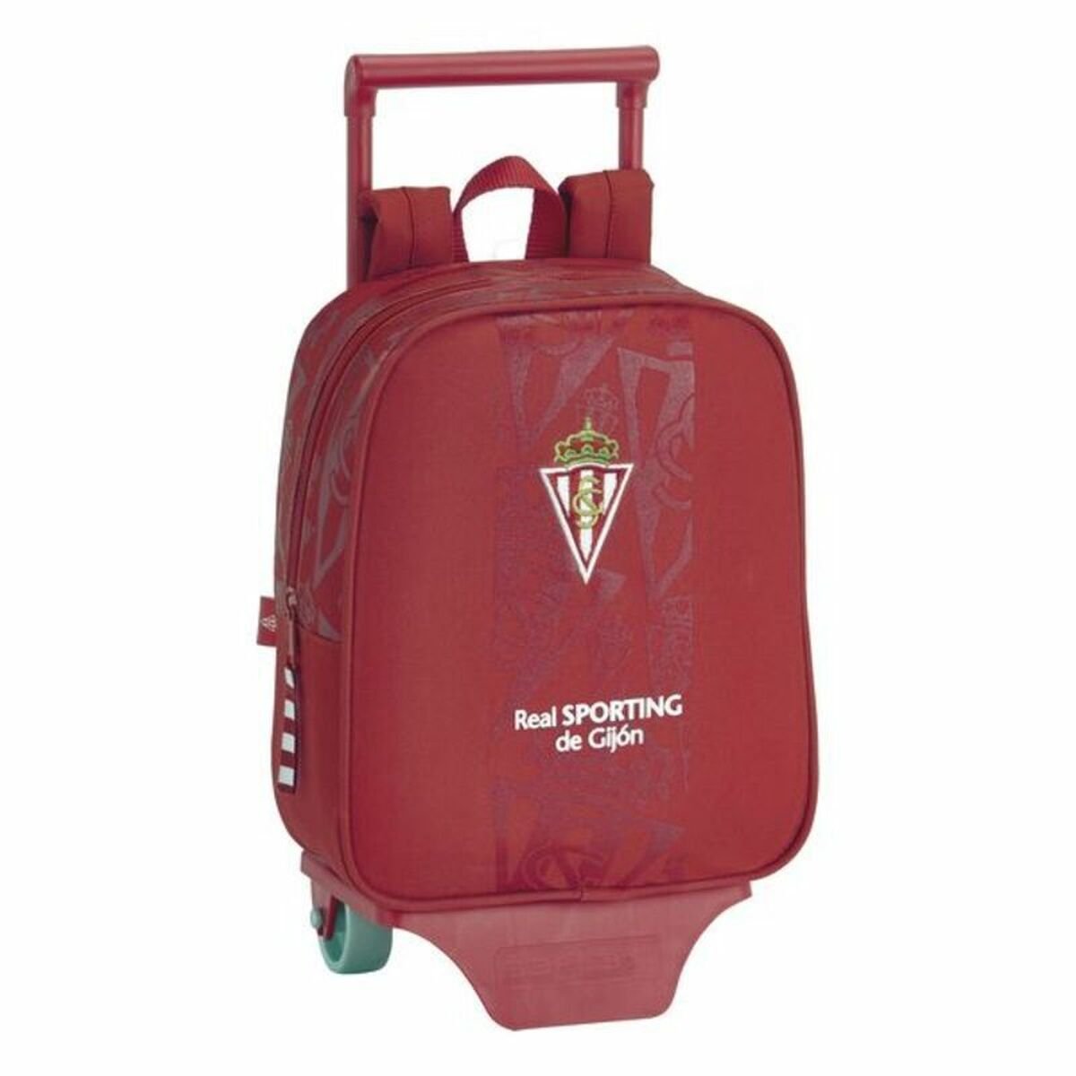 School Rucksack with Wheels 805 Real Sporting de Gijón Red_0