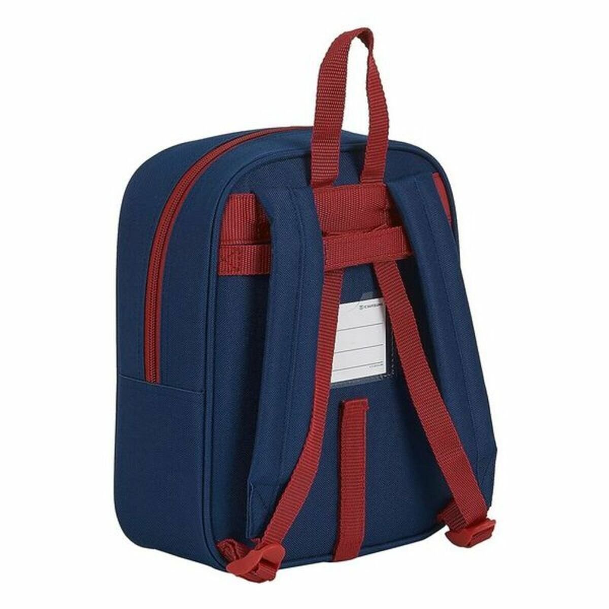 Child bag F.C. Barcelona Maroon Navy Blue_4