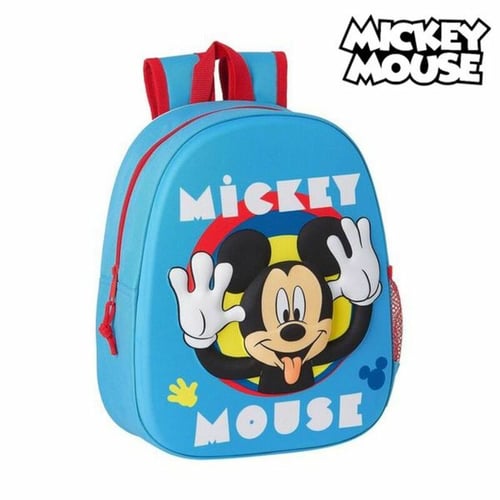 3D Børnetaske Mickey Mouse Lyseblå_0