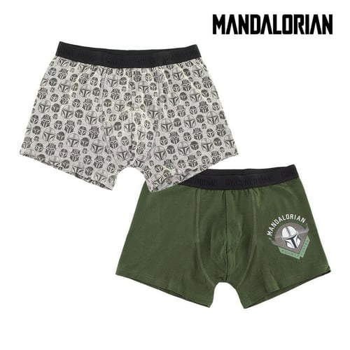Boxershorts til mænd The Mandalorian Multifarvet (2 uds) - picture