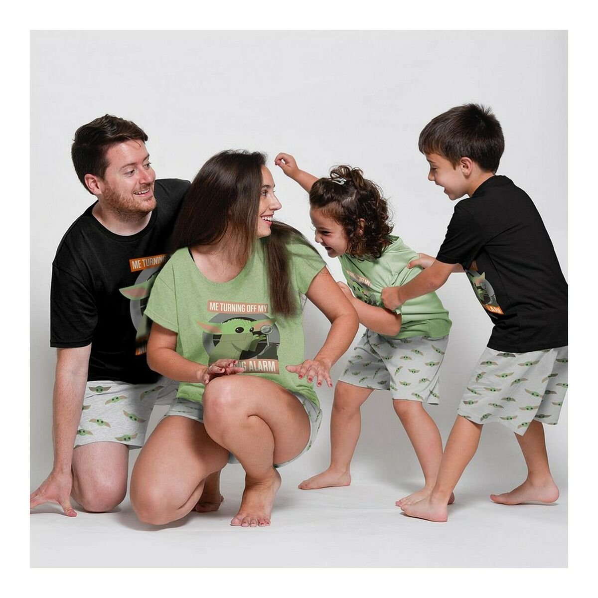 Children's pyjamas The Mandalorian Lady Light green_6