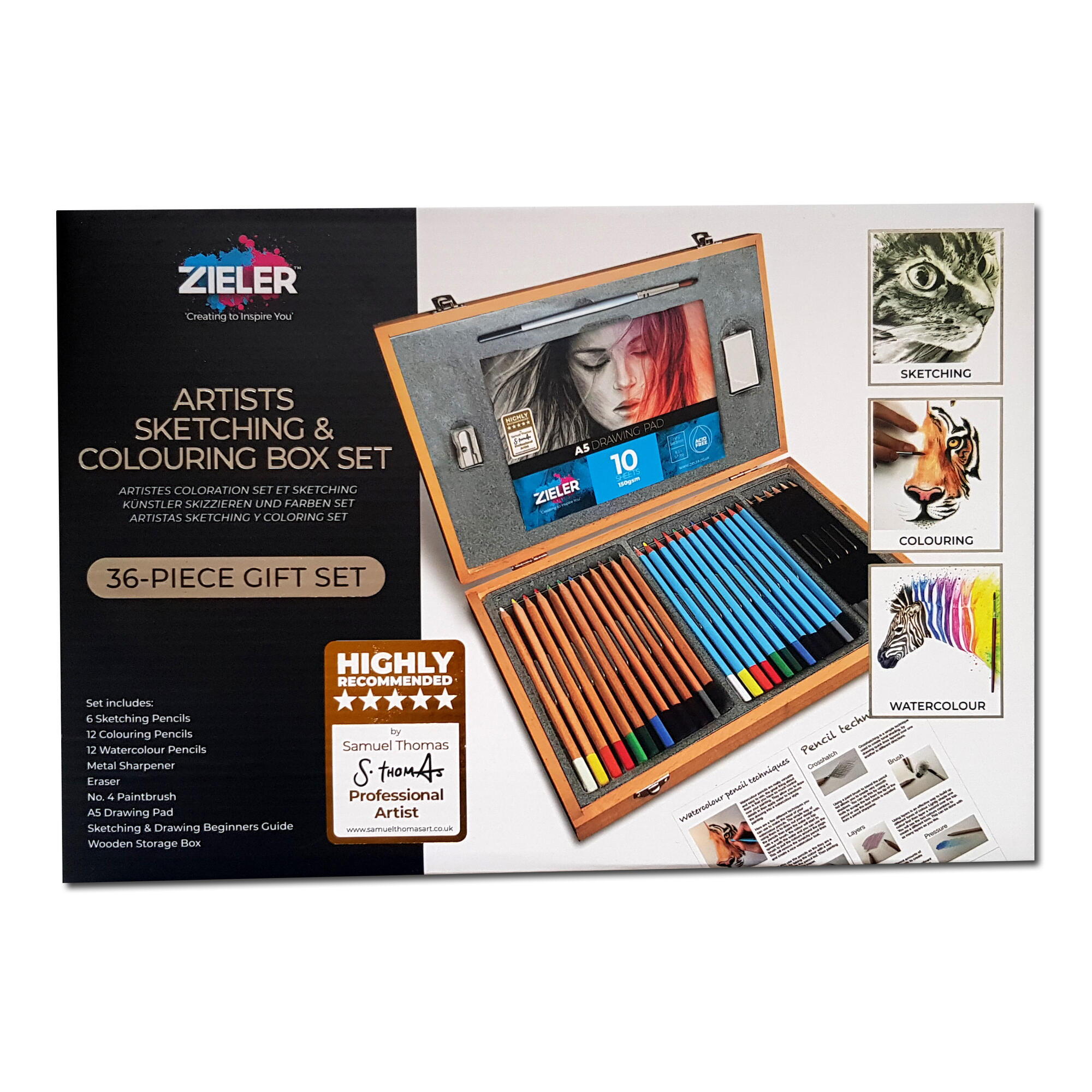 Zieler - Artist set 36 pcs. (609299283)_0