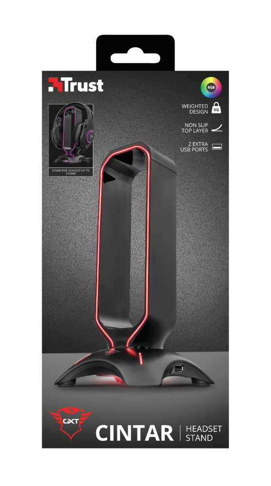 TRUST GXT265 CINTAR RGB HEADSET STAND_0