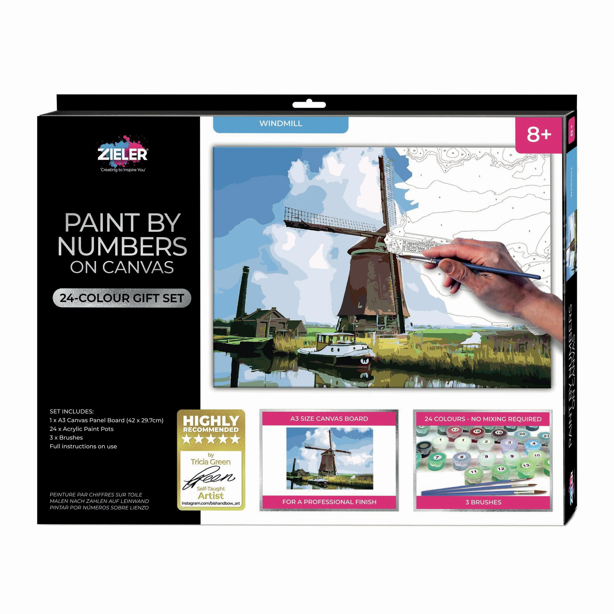 Zieler - Paint By Numbers - Windmill (609299443)_0