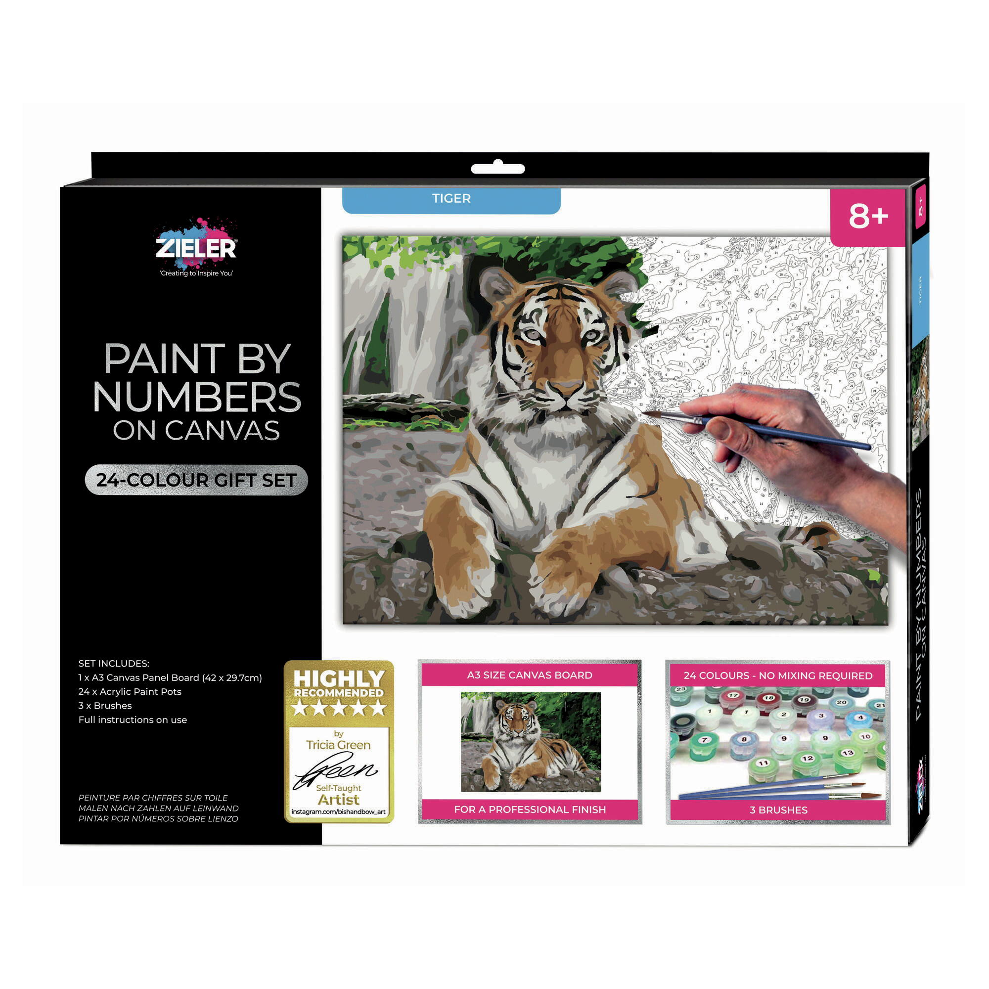 Zieler - Paint By Numbers - Tiger (609299433)_0