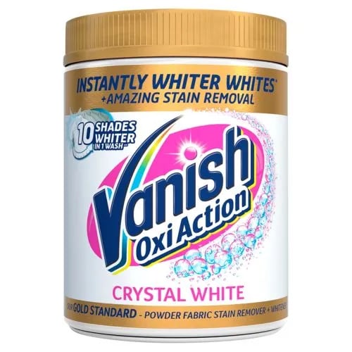 Vanish Oxi Action Powder Crystal White fläckborttagningsmedel 940 g_0