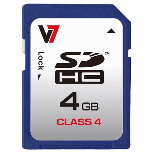 Mikro-SD-hukommelseskort med adapter V7 VASDH4GCL4R-2E _1