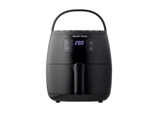 Nordic Sense - Airfryer 5,0 liter 1650 watt - Svart (10726)_0