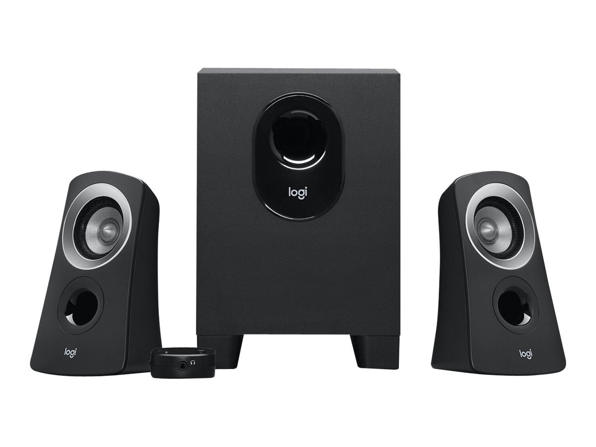 Logitech - Speaker System Z313 2.1 black_0