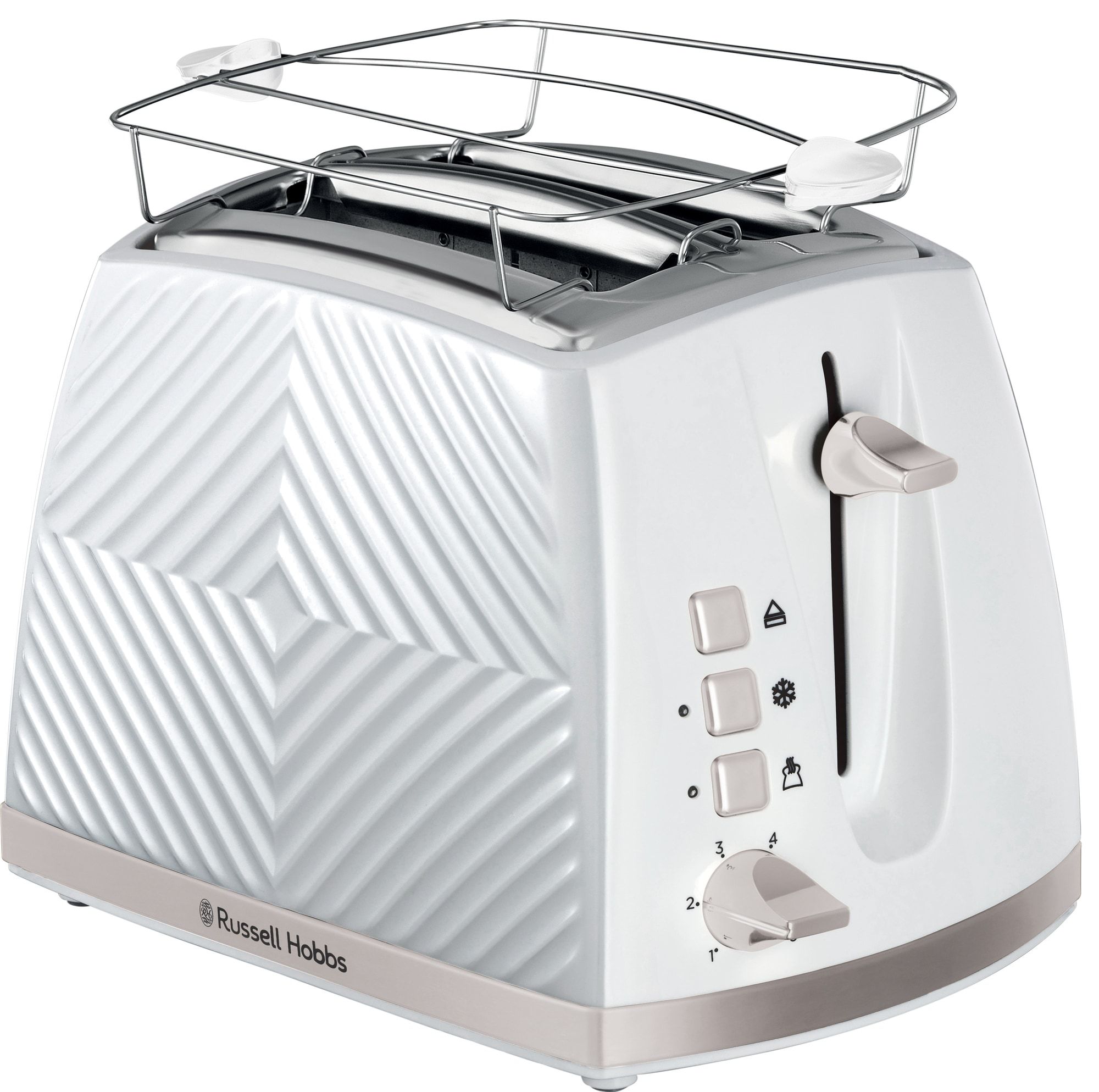 Russell Hobbs - Groove  2S Toaster - White_0