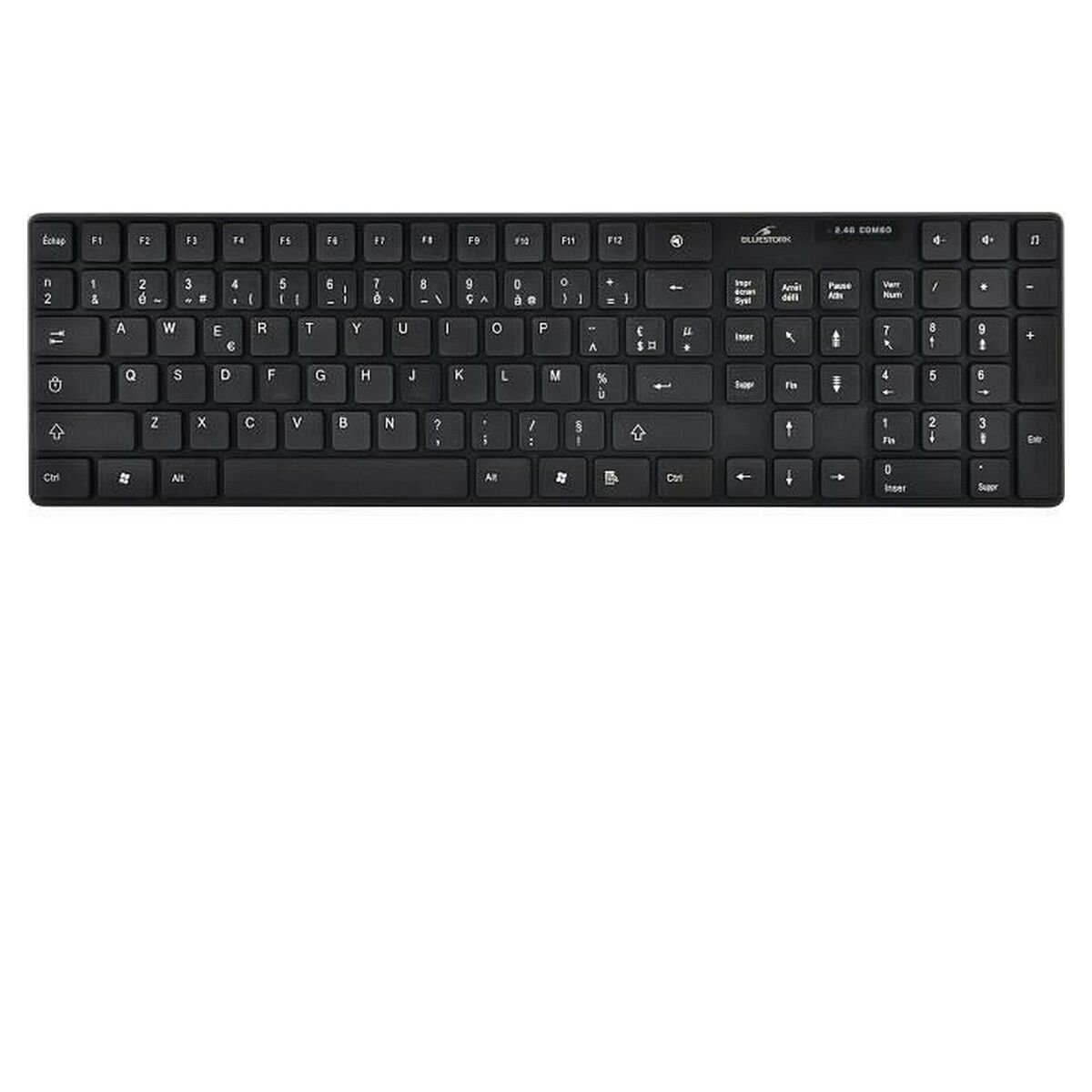 "Keyboard and Mouse Bluestork BLU3760162063431 Black AZERTY"_6