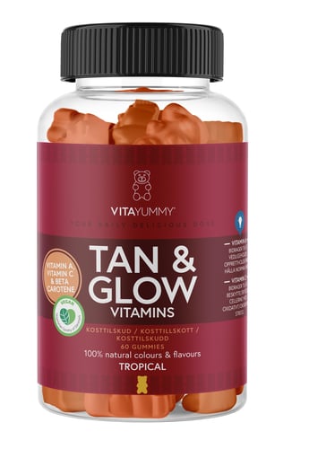 VitaYummy - Tan & Glow vitaminer 60 Stk - picture