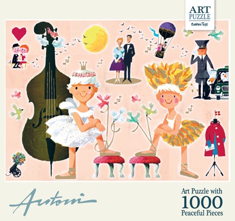 Ib Antoni - Art Puzzle - 1000 pcs -  Ballerina_0