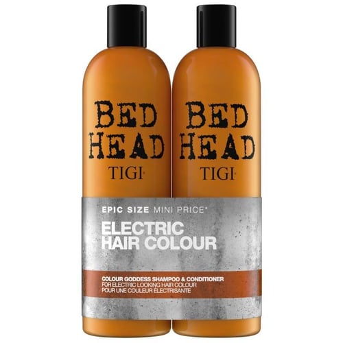 TIGI - Bed Head Colour Goddess Oil Infused Shampoo + Balsam 2 x 750 ml - picture