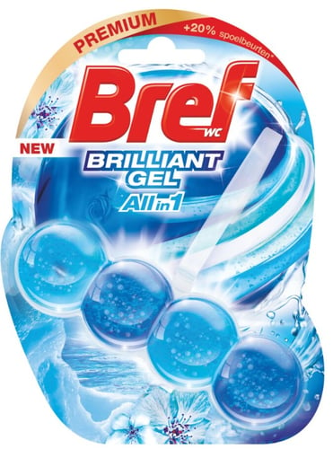 Bref Toiletblok Brilliant gel all-in-1 Arctic Ocean 42 gr_0